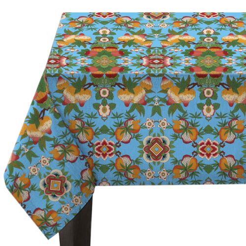 Avenida & Patch NYC Tablecloth Temple Fruits 60x120"