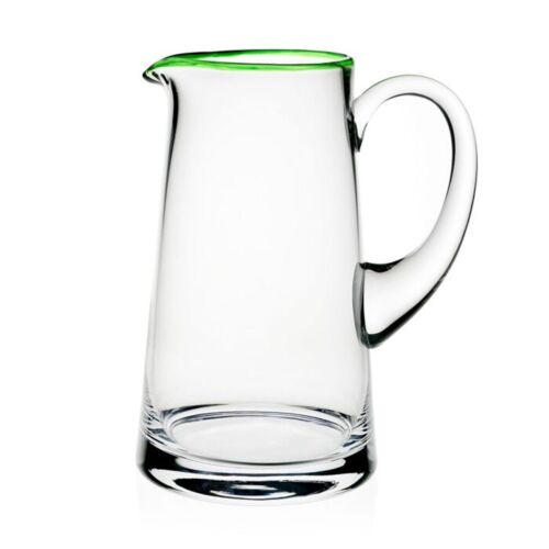 WYC Glass Siena Pitcher Green