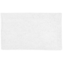Abyss Super Pile Towels White Color 100-Double Tub Mat, 23x39