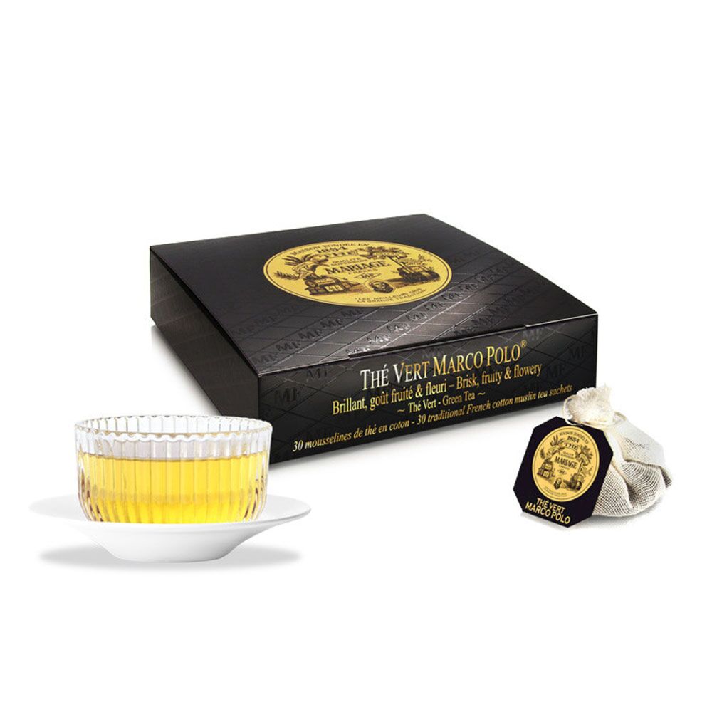 MARIAGE FRERES マルコポーロ スュルターヌ　ティーバッグ　75g Mariage Freres Tea Bags The Vert Marco Polo