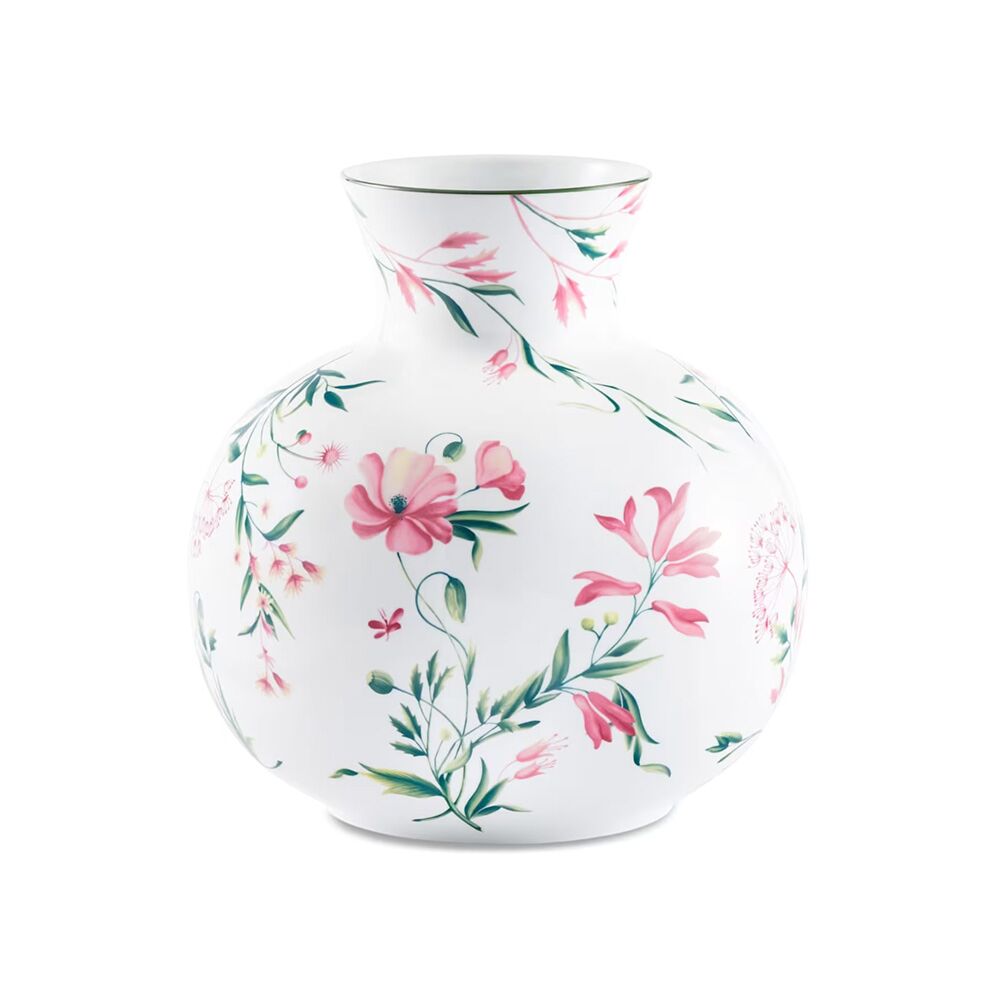 vase blumendekor METALL BLUMENMUSTER H 25CM CREME,ALTROSA Serie:Rosé Garden