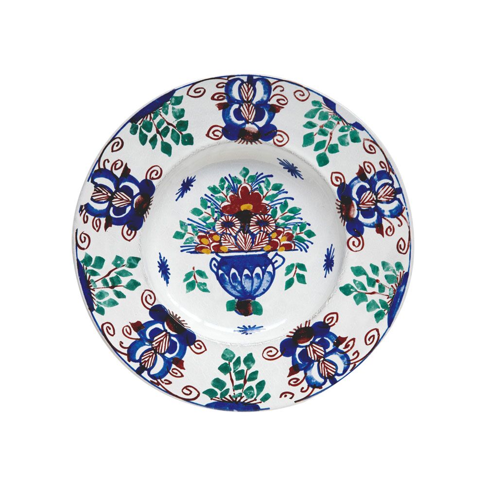 Astier de Villatte John Derian Dutch Peacock Plate - Thumbnail 2
