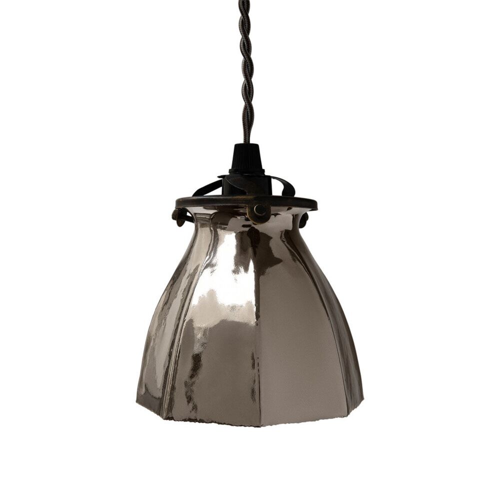 Astier de Villatte Pendant Light Revolution Small with Platinum