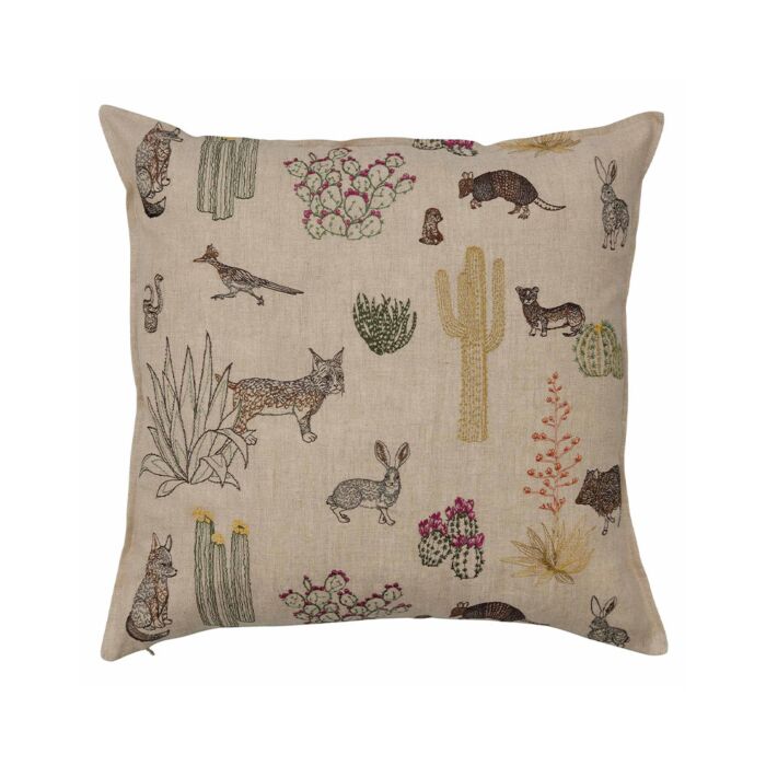 Coral & Tusk Pillow Saguaro Desert 20