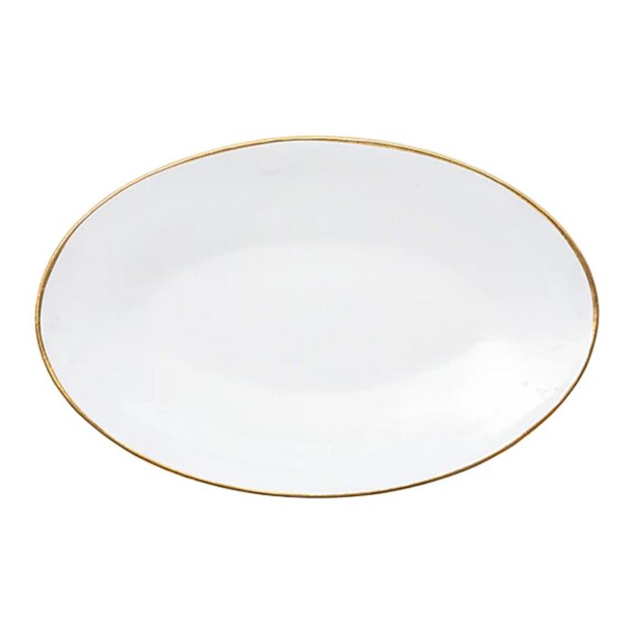 Oval dinner plate sales
