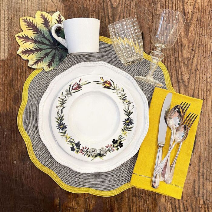 John Derian Garland Plate