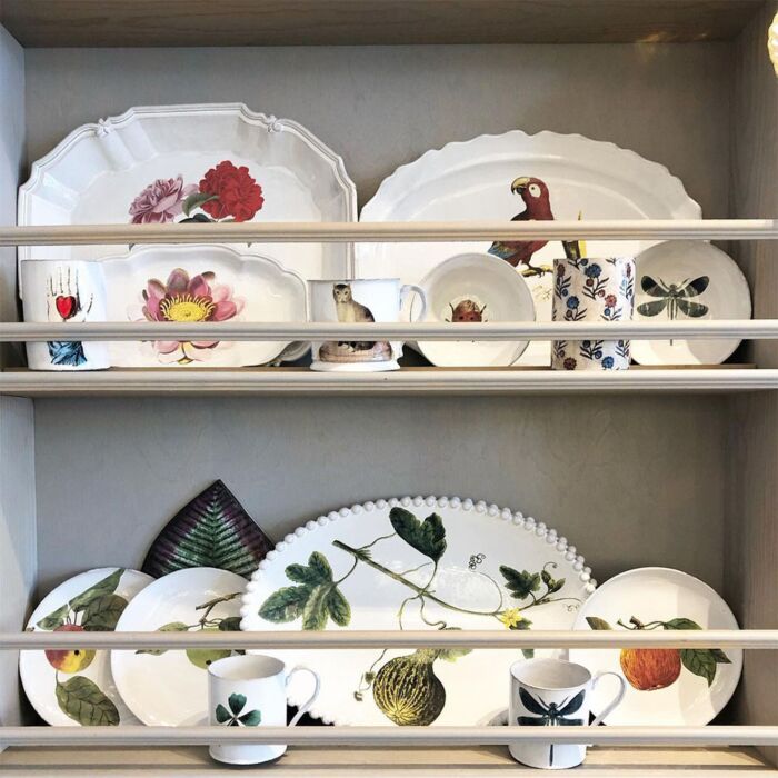 John Derian Harvest Flat Squash Platter