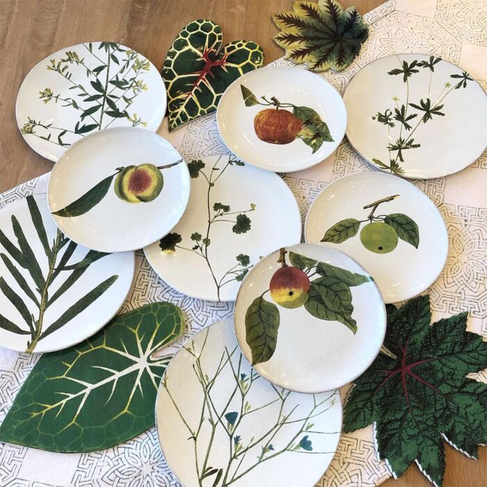 John Derian Harvest Plate Peach