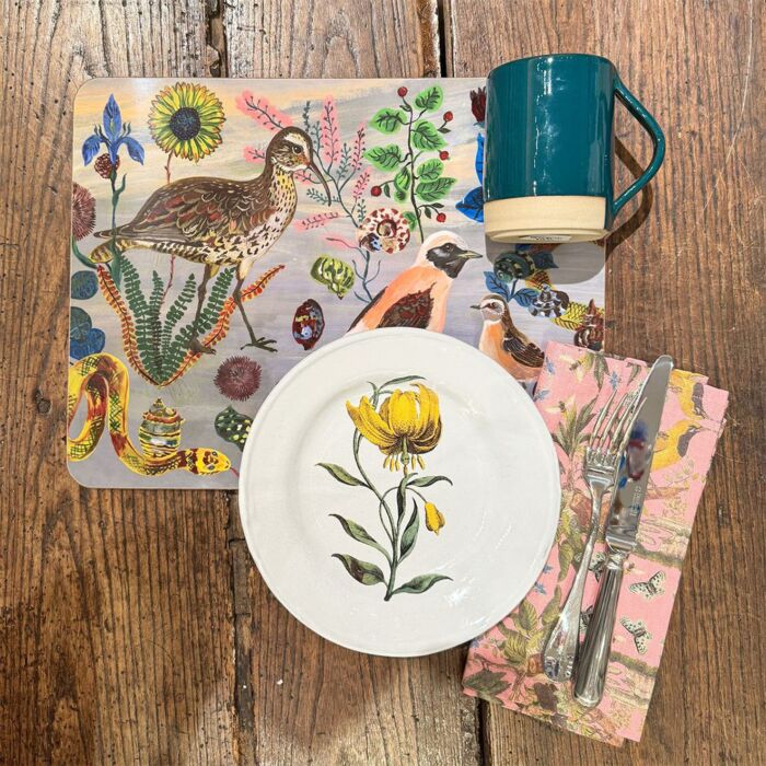 John Derian Floral Soup Plate The Martagon