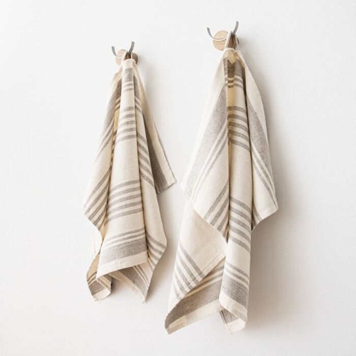 Linen Linum Towel Cream