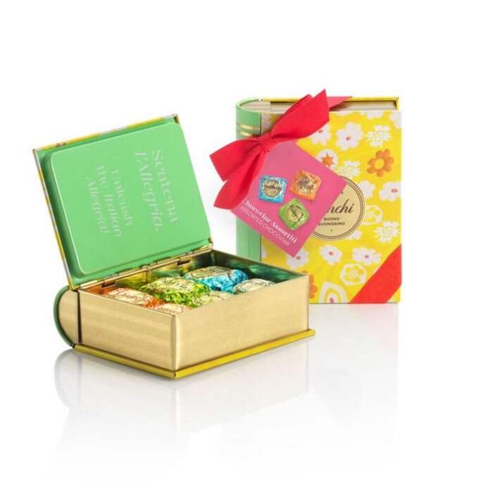 Venchi Spring Mini Book with Assorted Chocolates