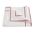 Matouk Ansonia Red King Duvet Cover - 104x92