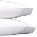Matouk Ansonia White Standard Pillowcase/Pair - 21x32