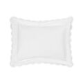 Matouk Butterfield White Standard Sham - 21x27