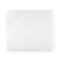 Sferra Celeste White Cal King Fitted Sheet - 72x84x17
