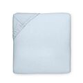 Sferra Celeste Blue Twin Fitted Sheet - 39x75x17