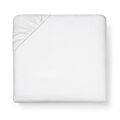 Sferra Classico White King Fitted Sheet - 78x80x17
