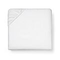 Sferra Classico White Queen Fitted Sheet - 60x80x17