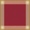 French Alexandria Ruby Jacquard Tablecloth 69x143