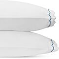 Matouk India Azure Standard Pillowcase/Pair - 21x32
