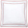 Matouk Ansonia Red Euro Sham - 27x27