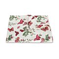 Matouk Baudin Butterfly Ruby Tablecloth 108
