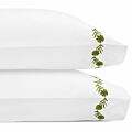 Matouk Daphne Grass Standard Pillowcase/Pair - 21x32