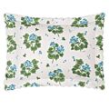 Matouk Geranium Blue King Sham - 21x36