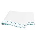 Matouk India Cerulean Queen/Full Flat Sheet - 94x112