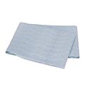 Matouk Jasper Steel Blue Queen/Full Flat Sheet - 96x112