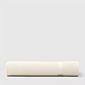 Matouk Nocturne Ivory Queen/Full Flat Sheet - 96x112