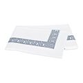 Matouk Ophelia Indigo Queen/Full Flat Sheet - 96x112