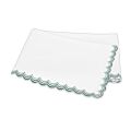 Matouk Stella Green Queen/Full Flat Sheet - 96x112