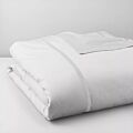 Matouk Nocturne White Queen/Full Duvet Cover - 90x96