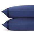 Matouk Nocturne Navy Standard Pillowcase/Pair - 21x33