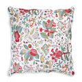 Matouk Pomegranate Pink Coral Quilted Euro Sham - 27x27