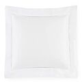 Sferra Giotto White Euro Sham - 26x26