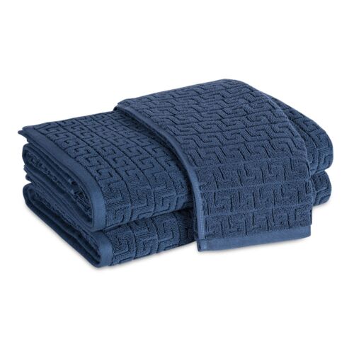 Matouk Towel Collection Athena Navy