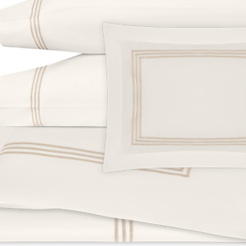 Matouk Bel Tempo Nocturne Ivory Bed Collection