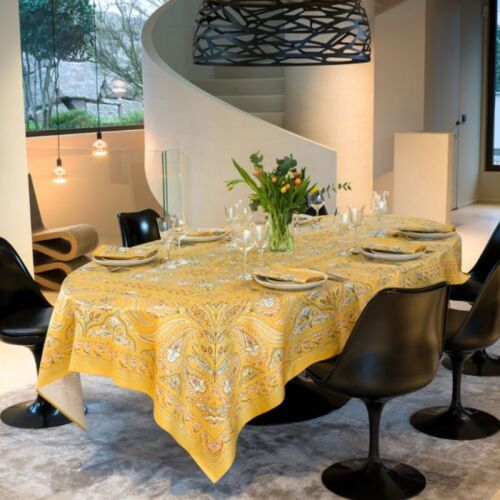 Beauville Darjeeling Yellow Tablecloth