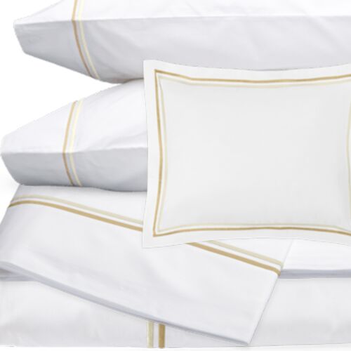 Matouk Essex Champagne Bed Collection