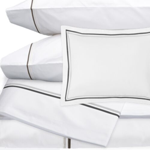 Matouk Essex Charcoal Bed Collection