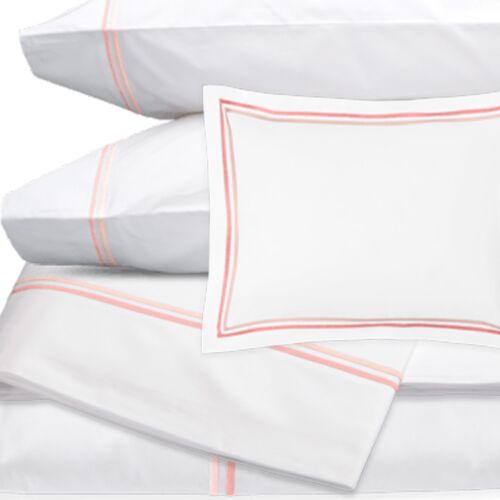 Matouk Essex Pink Bed Collection