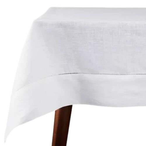 Sferra Festival White Tablecloth