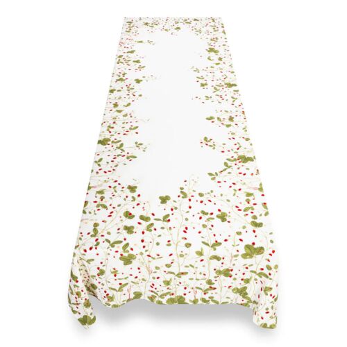 Summerill & Bishop Fraises des Bois Tablecloth Collection
