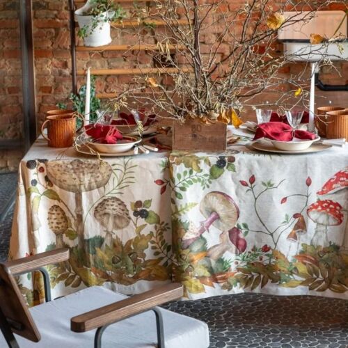 Italian Grifola Tablecloth
