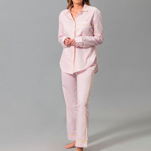  Matouk Jasper Peony & Lemon Pajama Set