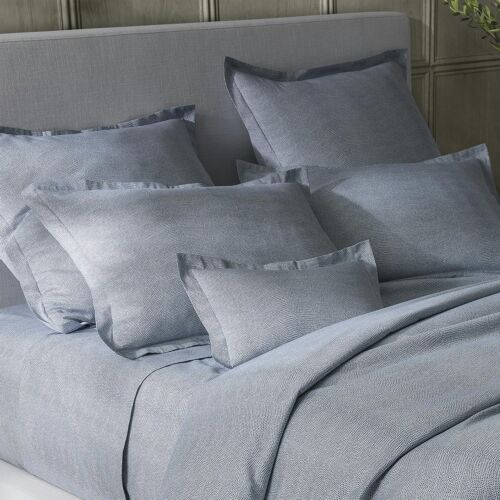 Matouk Jasper Steel Blue Bed Collection