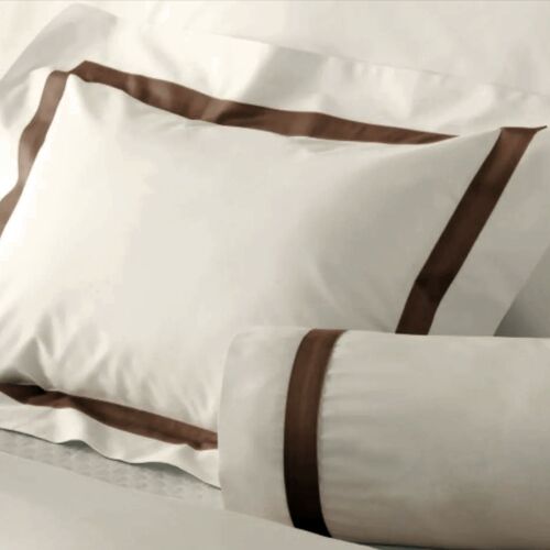 Matouk Lowell Ivory & Chocolate Bed Collection