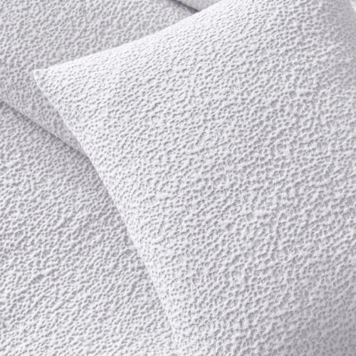 Matouk Malibu White Coverlet & Sham